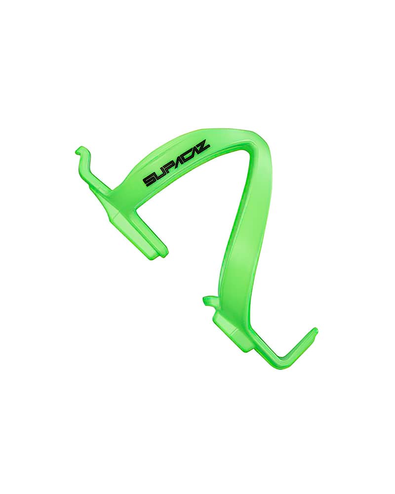 Supacaz Fly Cage Poly Bottle Cage Plastic Holder 4 Supacaz Fly Cage Poly Bottle Cage Plastic Holder Neon Green 1