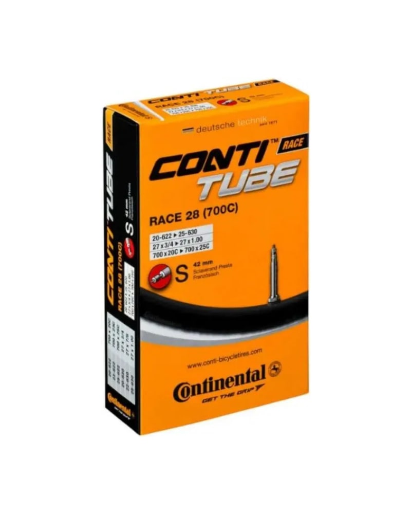 Continental Inner Tube Race 28 (Presta) 1 Continental Inner Tube Race 28 Presta 20 25 42mm