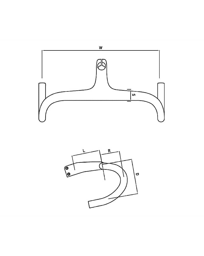 Wilier Filante Bar Integrated Carbon Handlebar 2 Wilier Filante Bar Integrated Carbon Handlebar 88x40cm 2