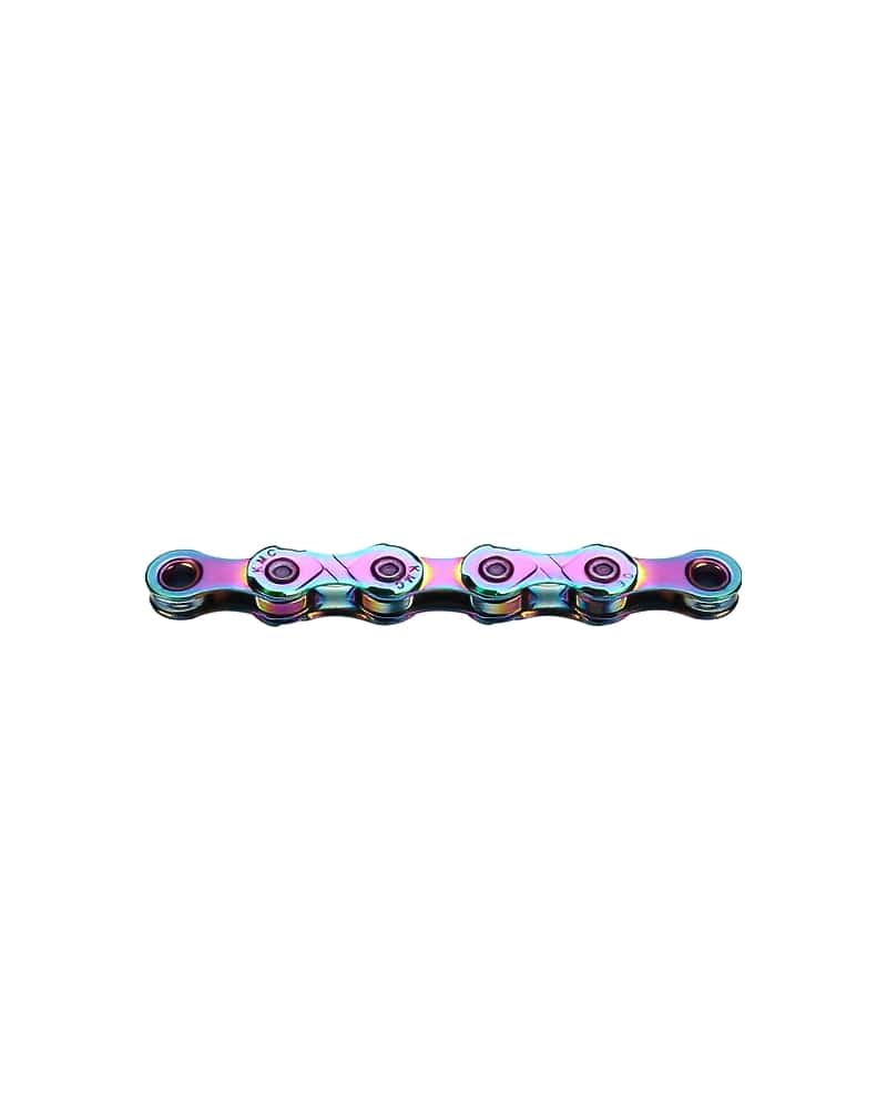 KMC X11 / X12 Speed Chain Aurora Blue 1 KMC Auora Blue 3 DeNoiseAI standard min
