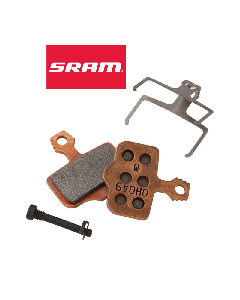 SRAM DISC BRAKE PADS (SMALL) Aluminum/Organic (Lightweight) 1 sram quiet and lightweight 1