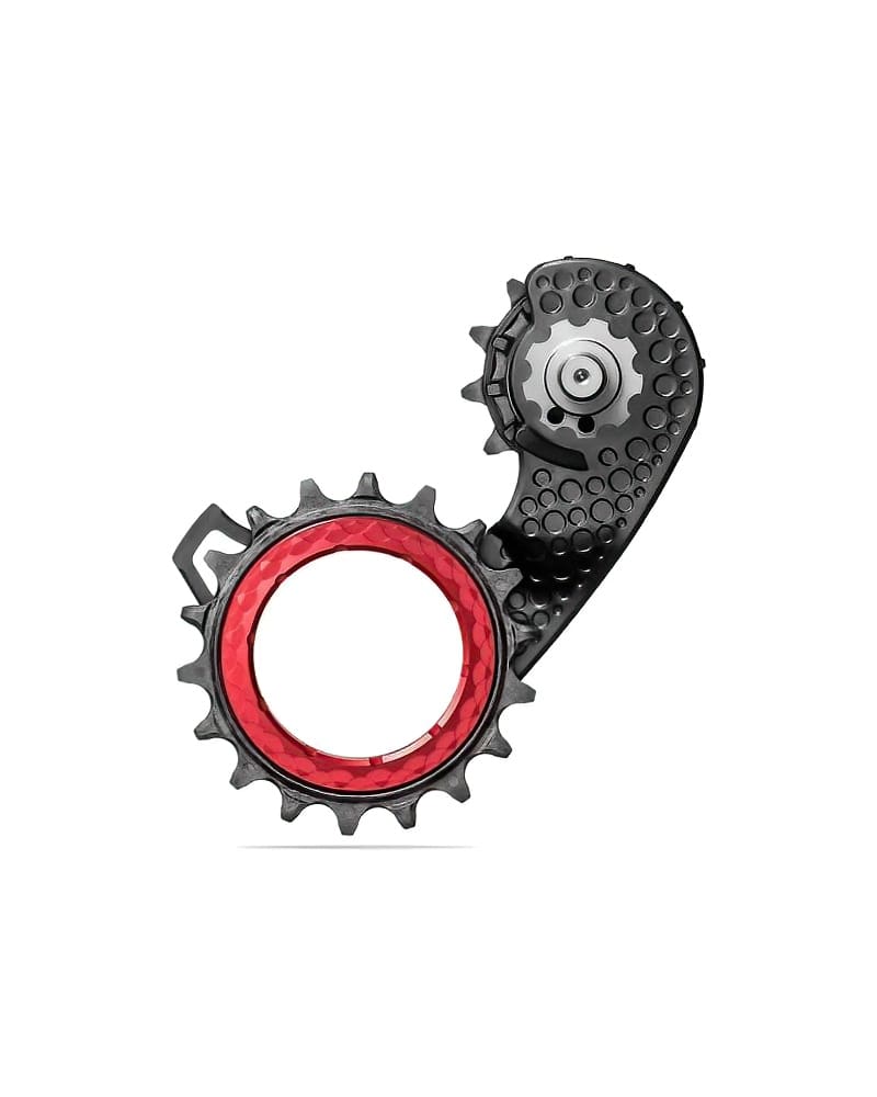 absoluteBLACK HOLLOWcage Shimano 9250 Carbon Ceramic Oversized Derailleur Pulley Cage 5 Hollowcage Shimano 8150 Carbon Ceramic Oversized Derailleur Pulley Cage Red DeNoiseAI standard min