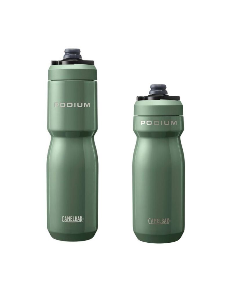 CamelBak Podium Insulated Steel Bike Bottle 6 CamelBak Podium Insulated Steel Bike Bottle Moss