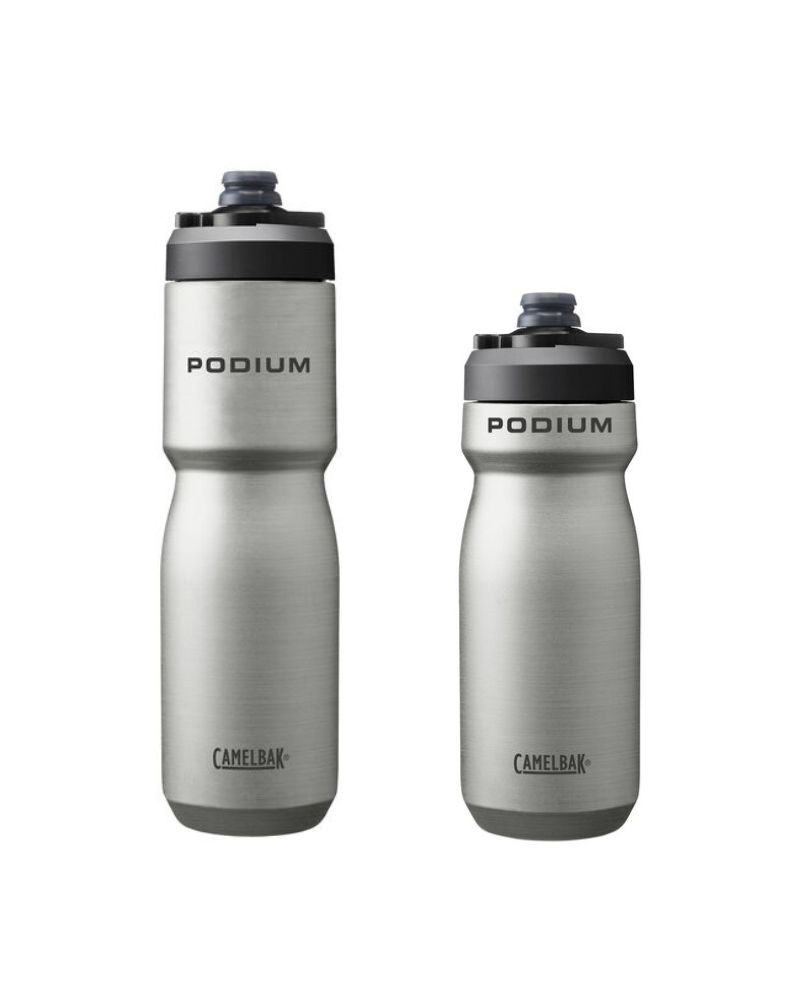 CamelBak Podium Insulated Steel Bike Bottle 4 CamelBak Podium Insulated Steel Bike Bottle Stainless