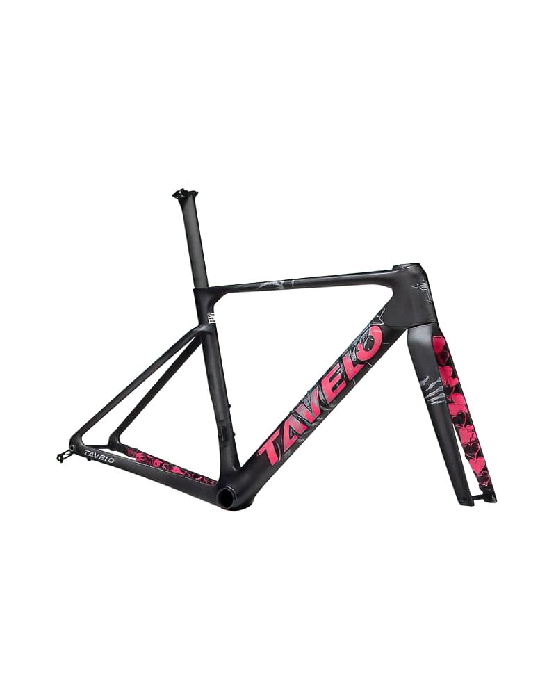 Tavelo Arrow Superlight Version (Toray T1100) Frameset 1 Tavelo Arow Superlight Version Neo Black DeNoiseAI standard min